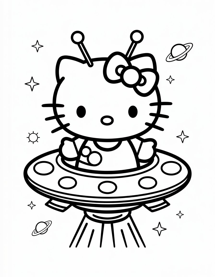 Alien Hello Kitty